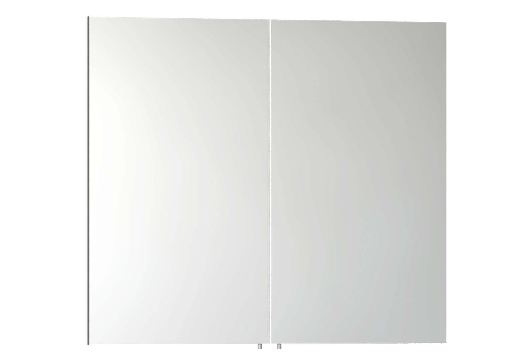 Mirror Cabinet, Classic, 80 cm, White