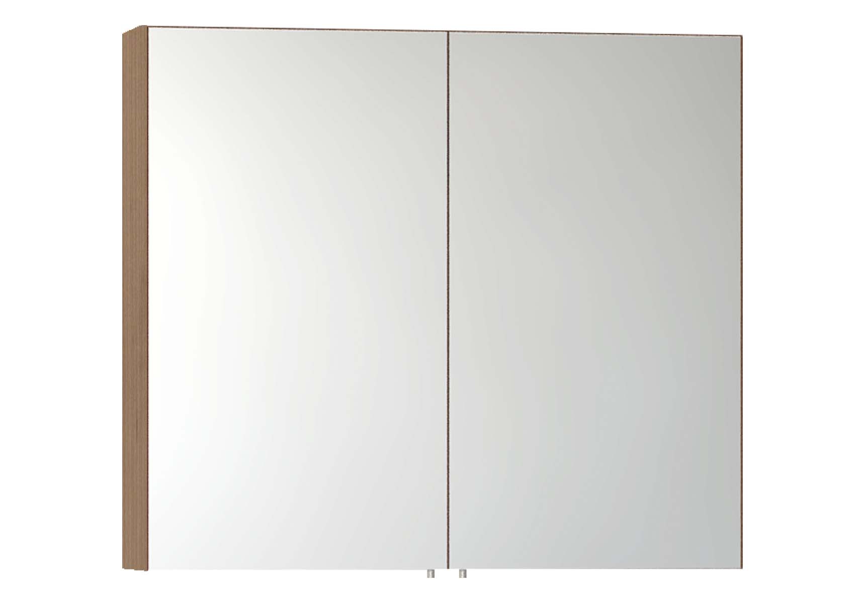Mirror Cabinet, Classic, 100 cm, Golden Cherry