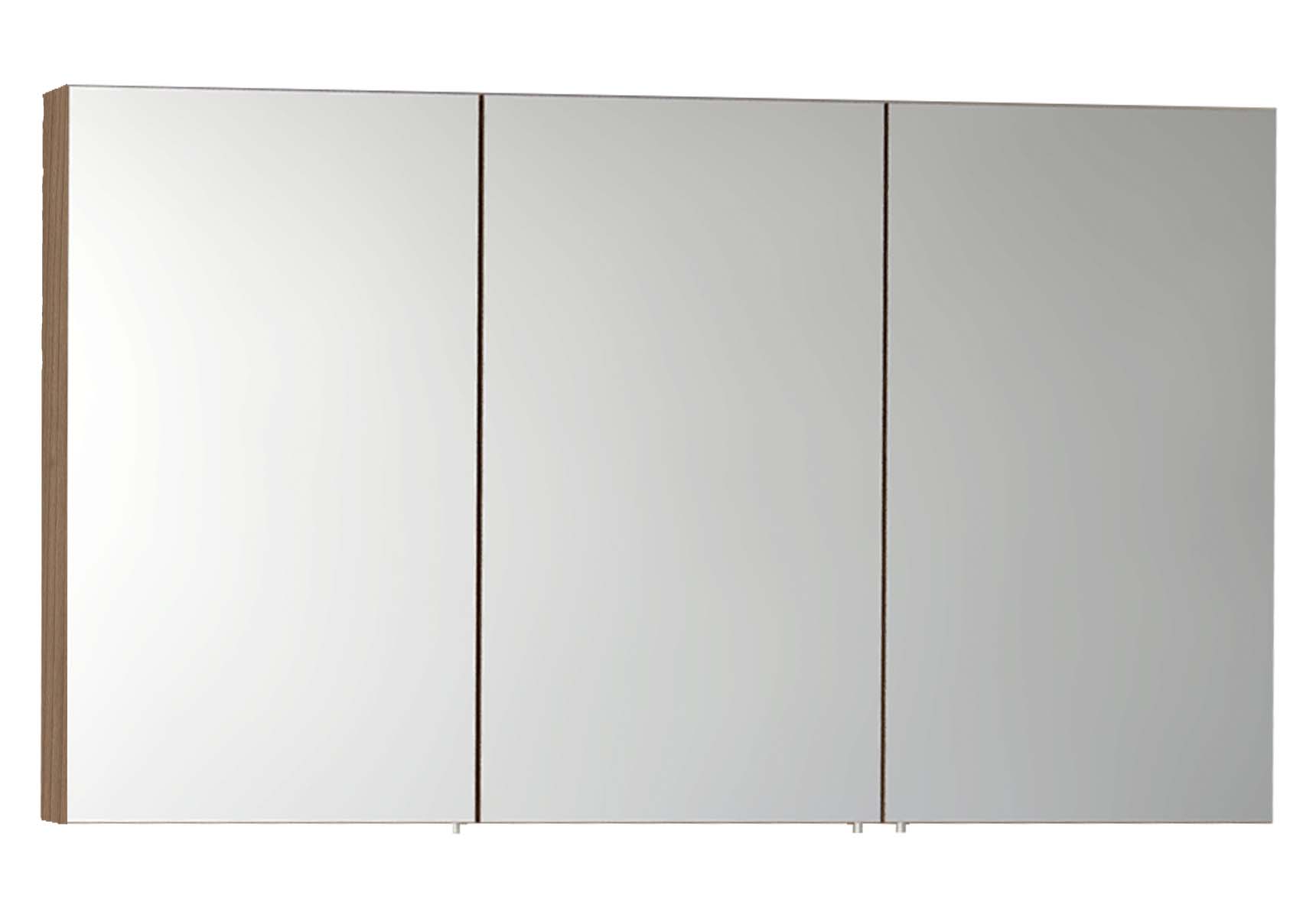 Mirror Cabinet, Classic, 120 cm, Golden Cherry