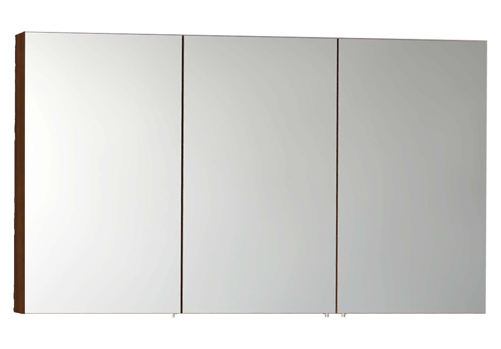 Mirror Cabinet, Classic, 120 cm, Walnut