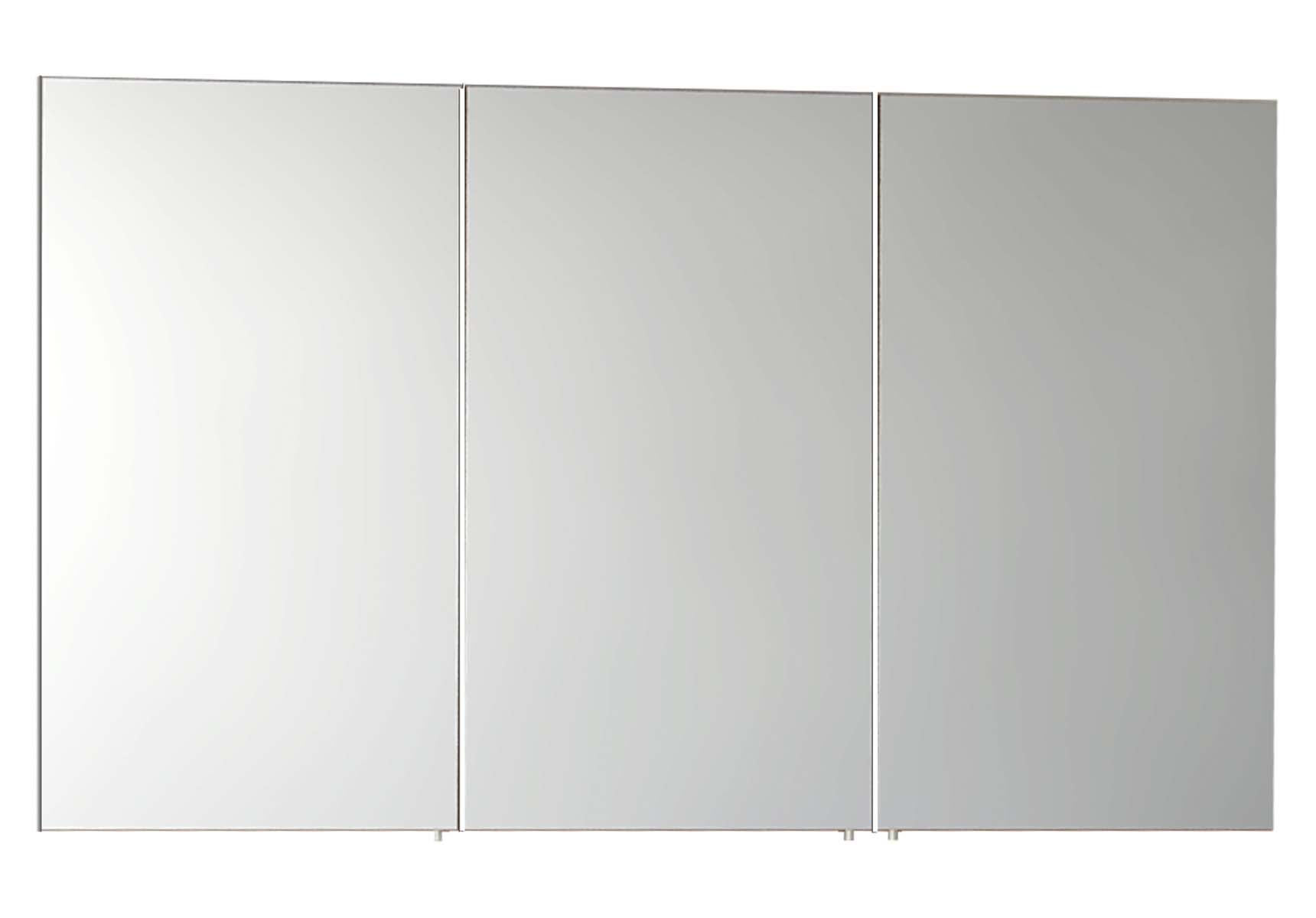 Mirror Cabinet, Classic, 120 cm, White