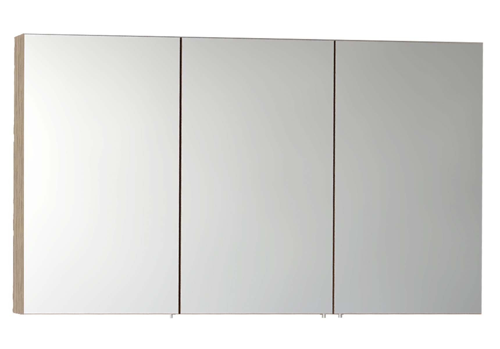 Mirror Cabinet, Classic, 120 cm, Oak