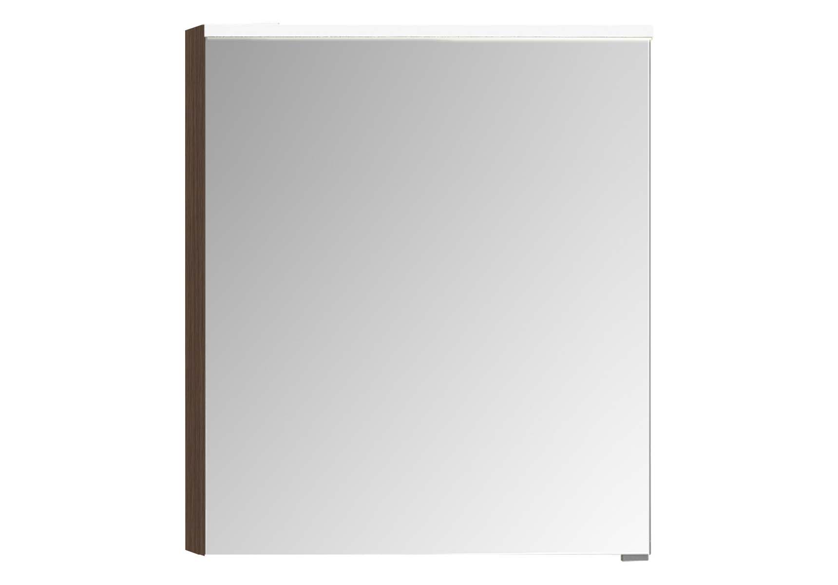 Mirror Cabinet, Premium, 60 cm, Dark Oak Left