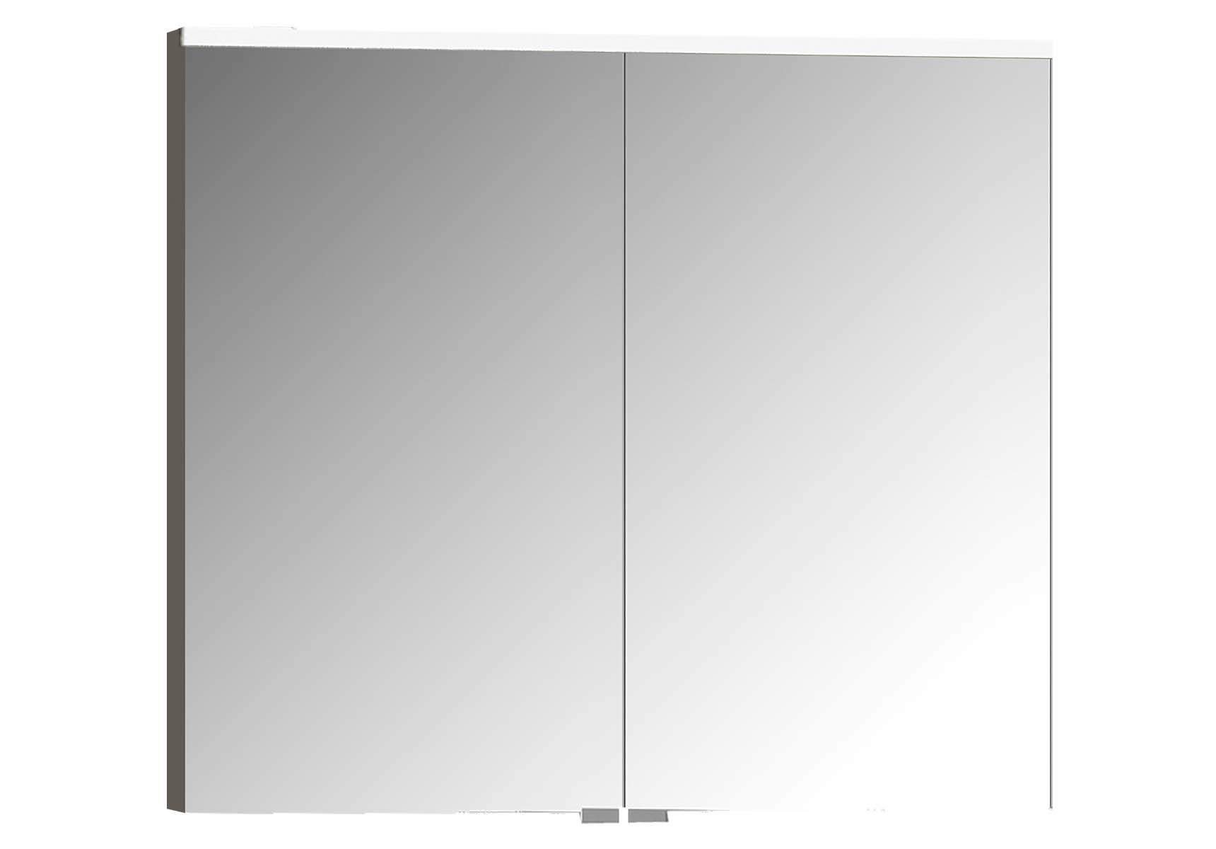 Mirror Cabinet, Premium, 80 cm, Light Fume