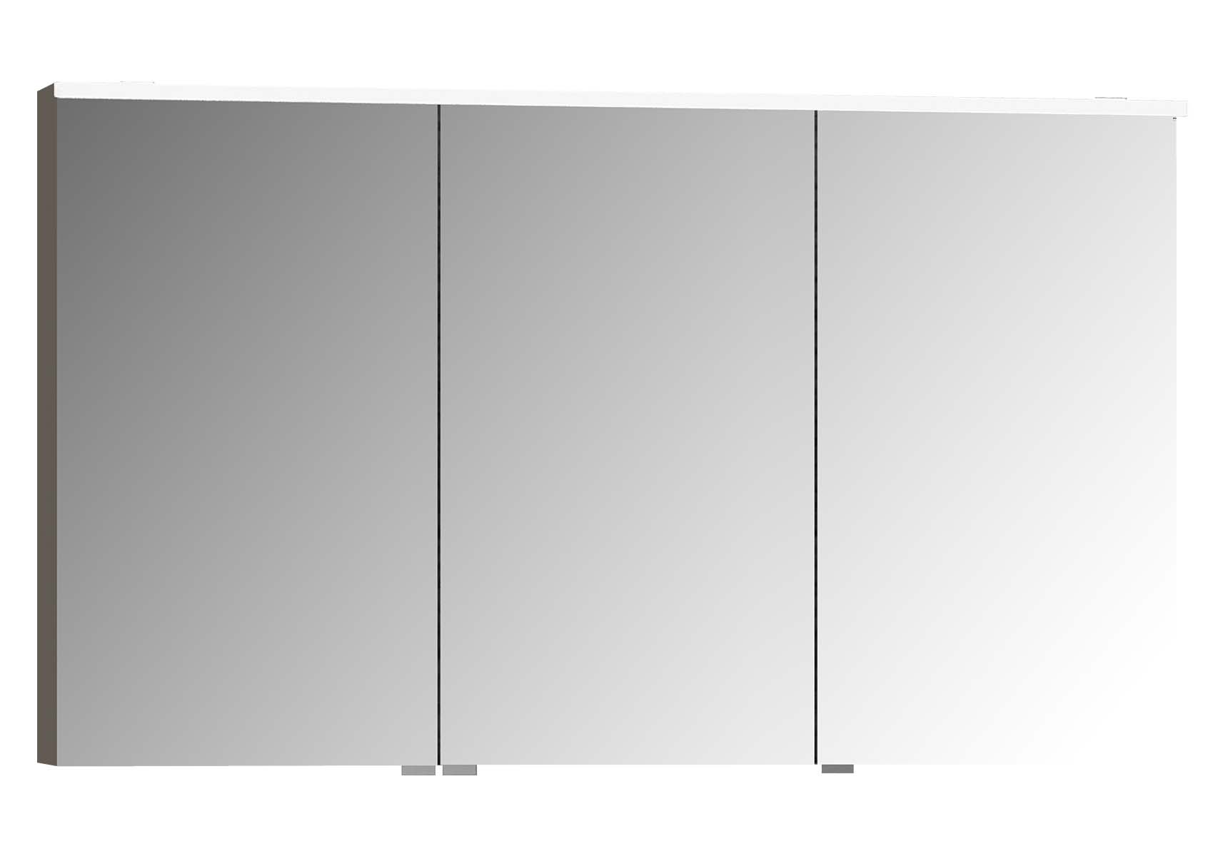Mirror Cabinet, Premium, 120 cm, Light Fume