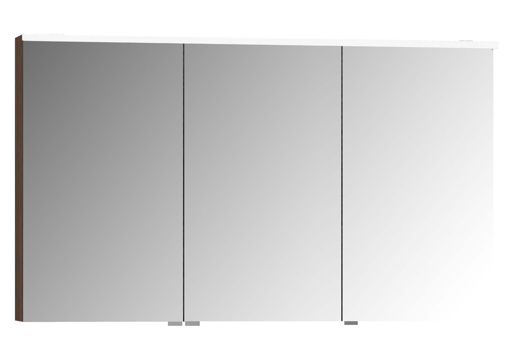 Mirror Cabinet, Premium, 120 cm, Dark Oak