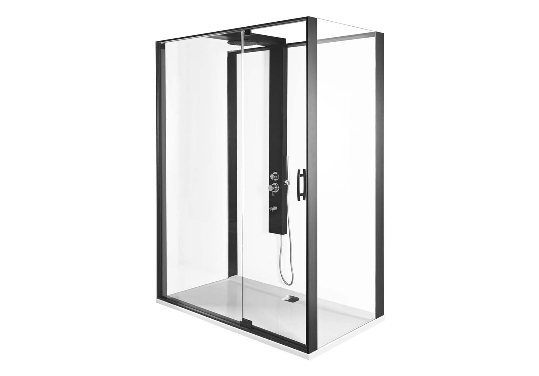 SU-Zest 160x90 Right W.Door-Gray Frame