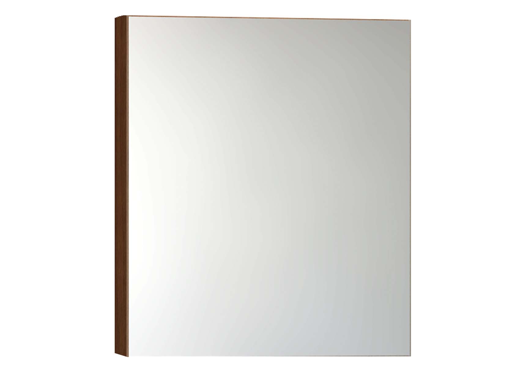 Mirror Cabinet, Classic, 60 cm, Walnut Right