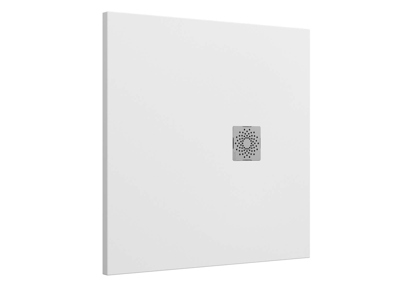 Solidstone 90x90 Shower Tray White