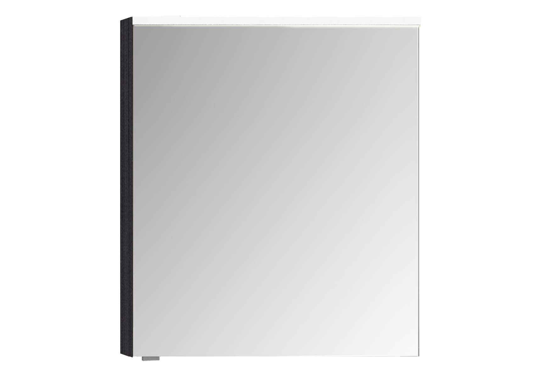 Mirror Cabinet, Premium, 60 cm, Hacienda Black Right