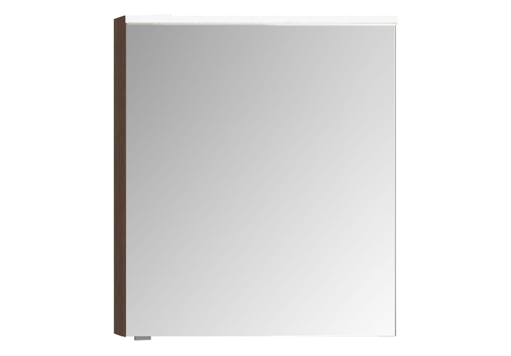 Mirror Cabinet, Premium, 60 cm, Dark Oak Right