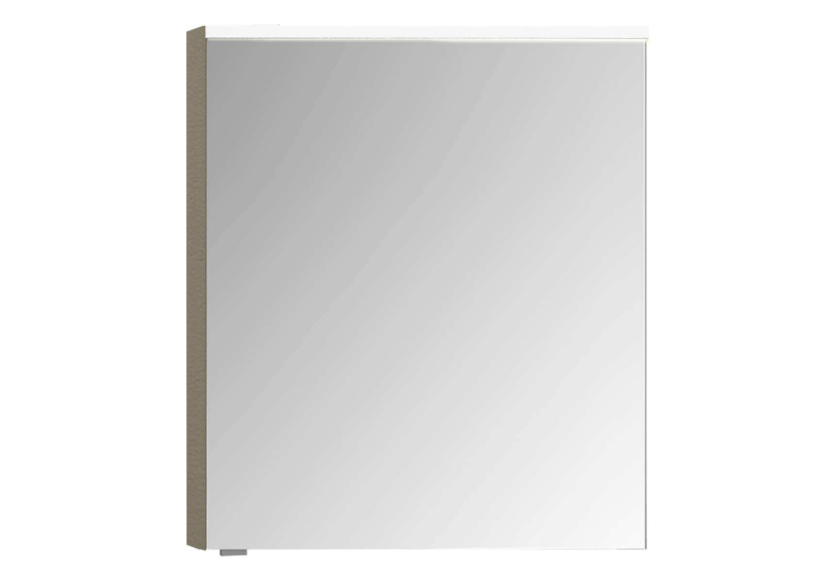 Mirror Cabinet, Premium, 60 cm, Metallic Mink Right
