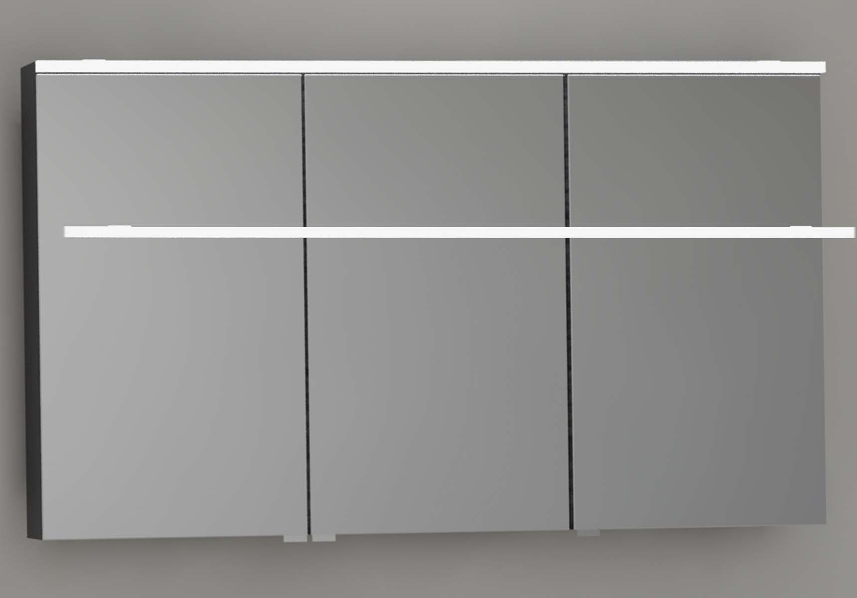 Mirror Cabinet, Premium, 120 cm, Hasiente Sıyah