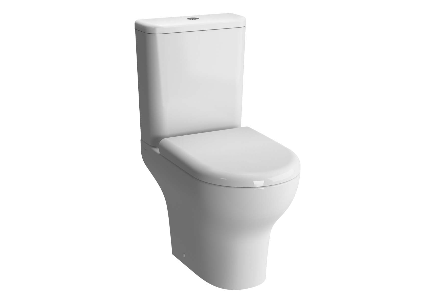 Zentrum Close-Coupled WC Pan, 60cm