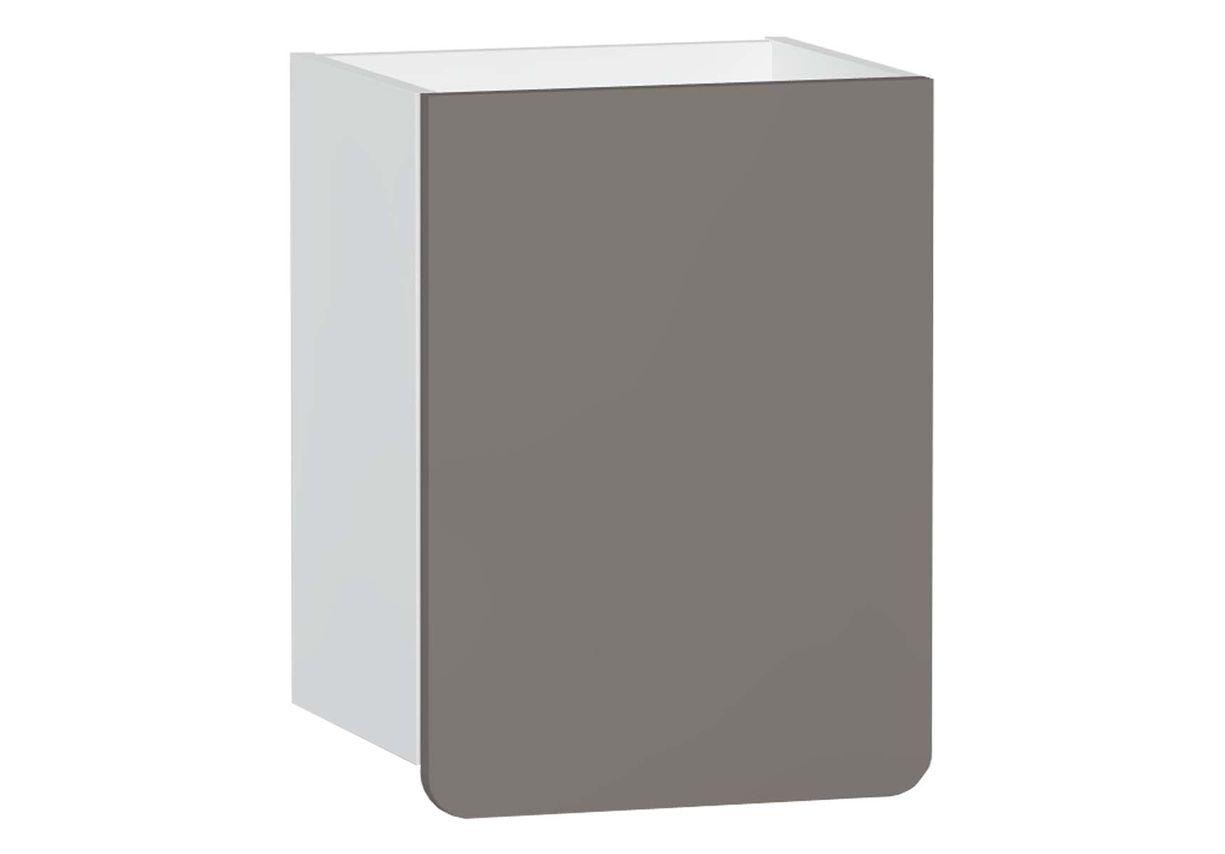 D-Light Side Unit, 40 cm, Matte White & Mink, Left