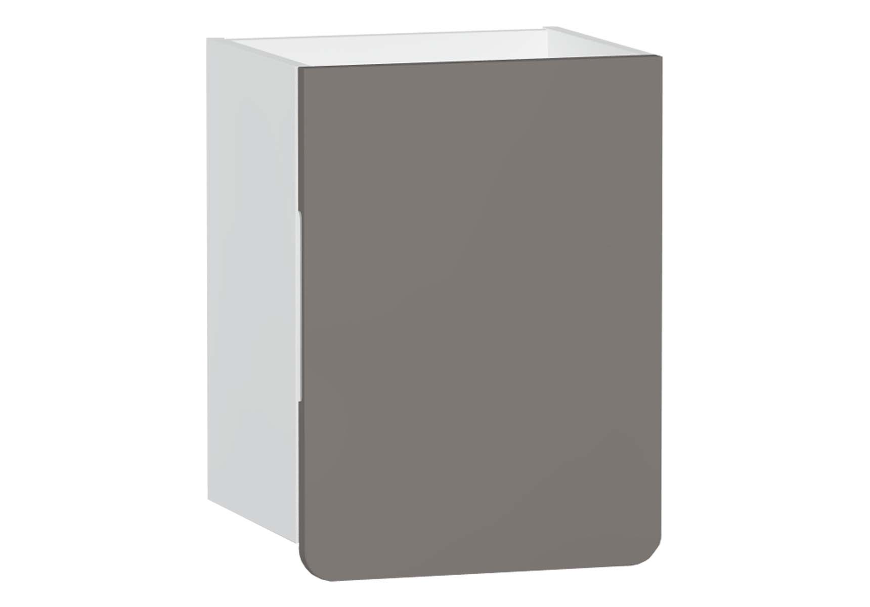 D-Light Side Unit, 40 cm, Matte White & Mink, Right