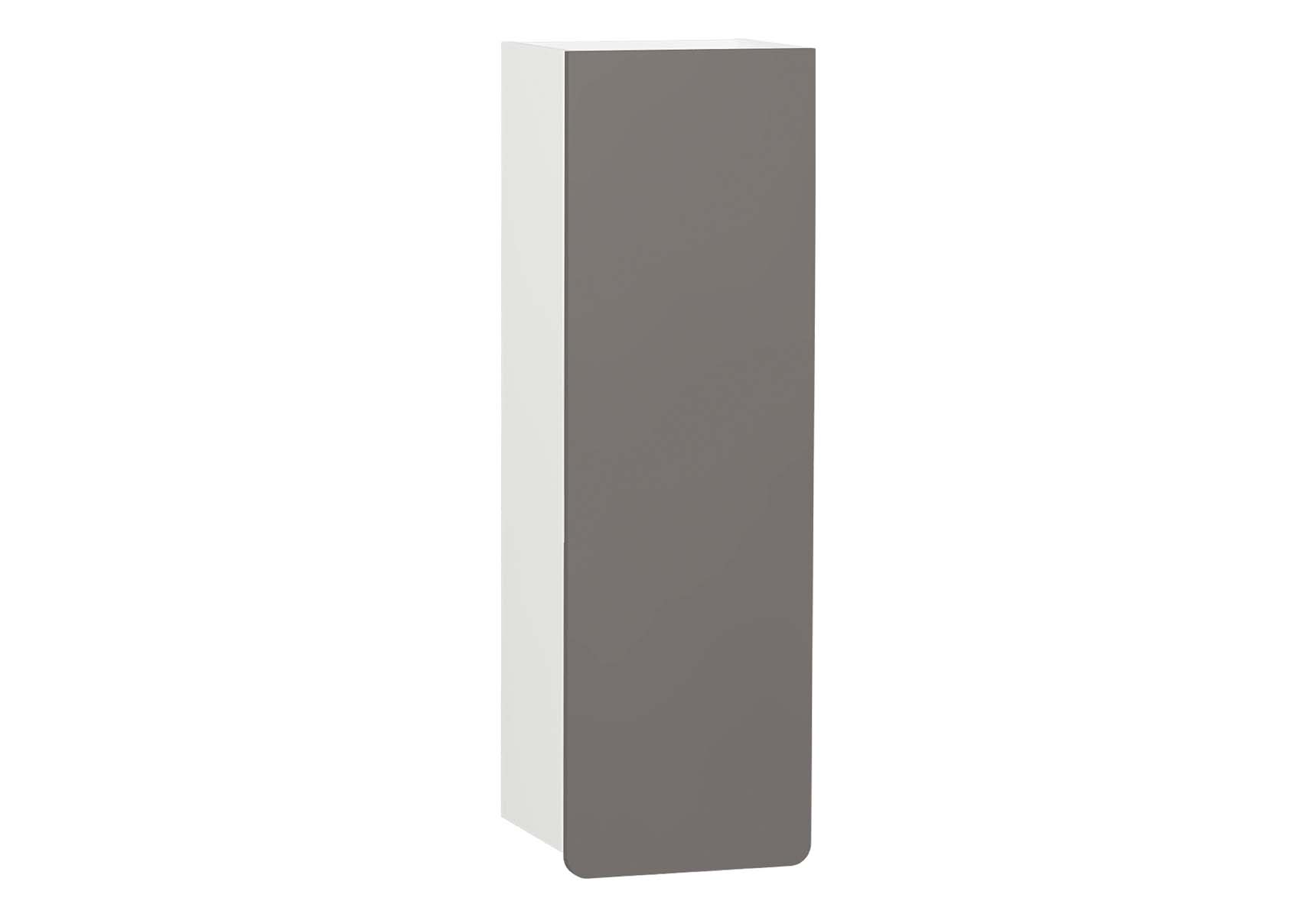 D-Light Tall Unit, 36 cm, Matte White & Mink, Left