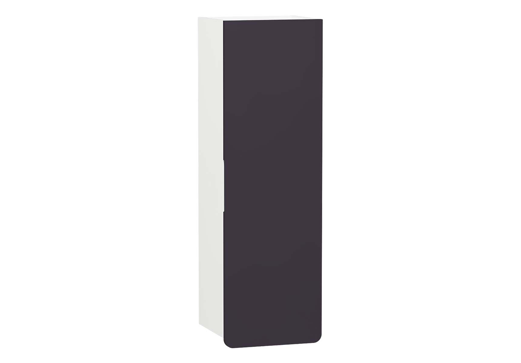 D-Light Tall Unit, 36 cm, Matte White & Purple, Right