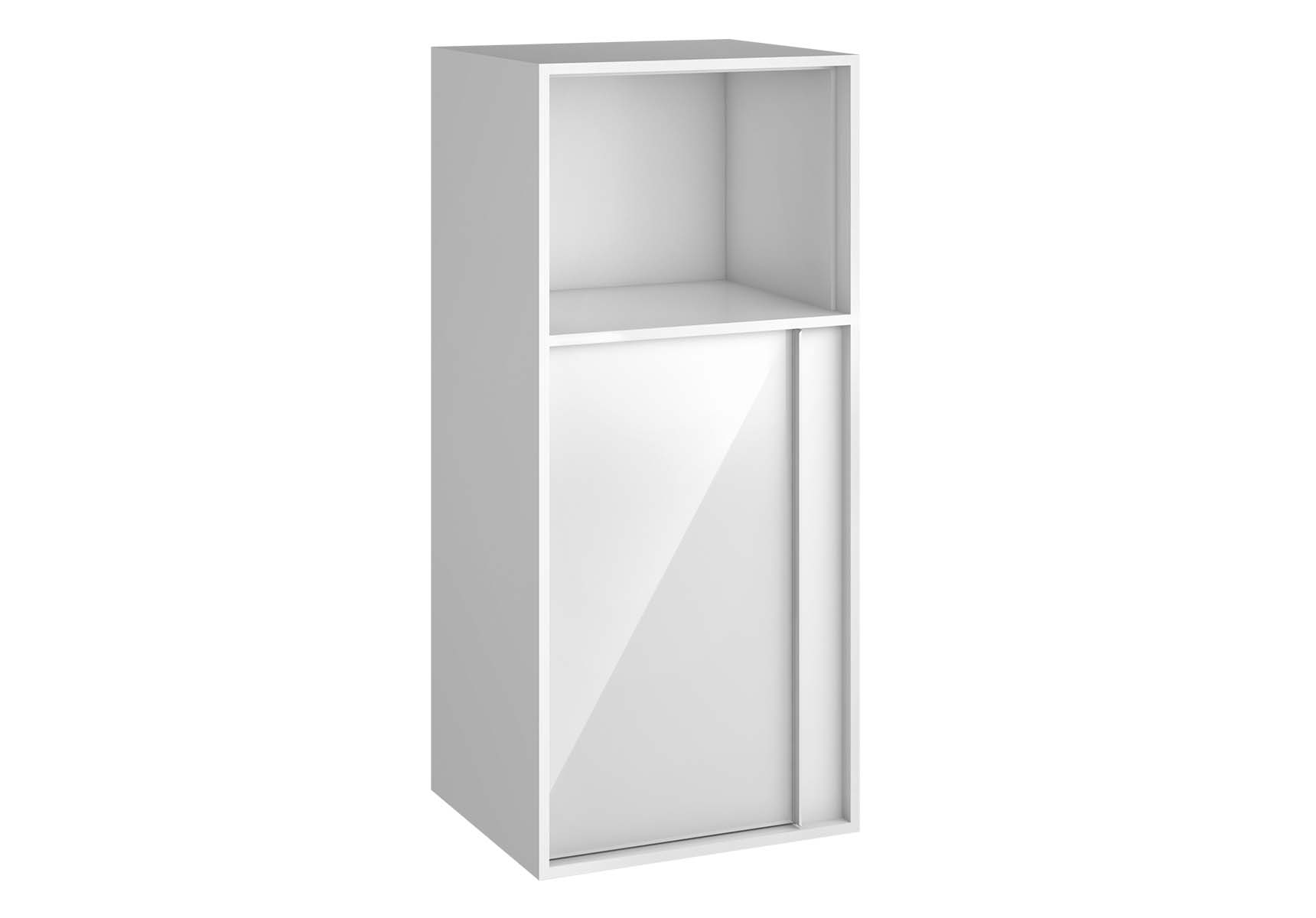 Metropole 40 cm Additional Unit, White High Gloss, Left