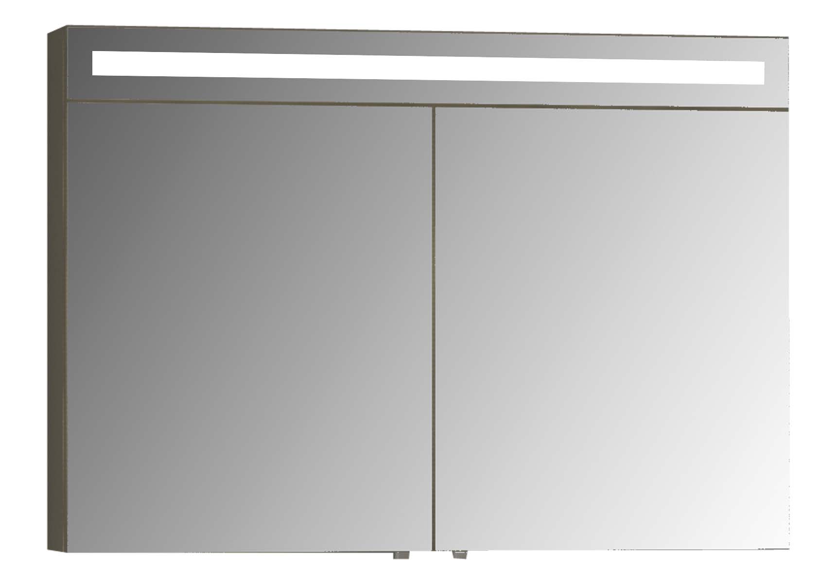 Elite Mirror Cabinet, 100 cm, Matte White
