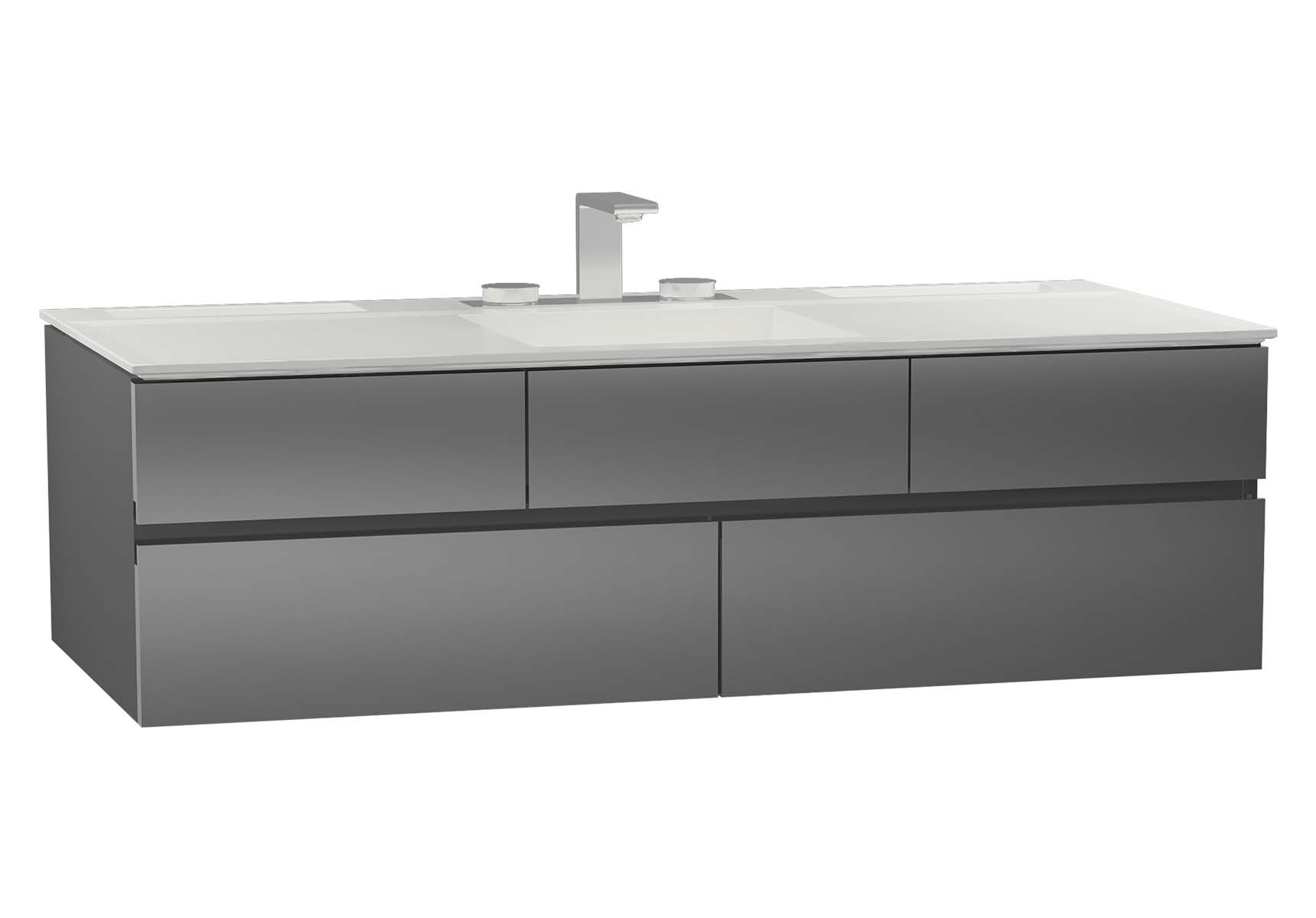 Купить тумбу 150. Memoria washbasin Unit, 120 cm (Infinit washbasin), Grey High Gloss. Раковина 80 см Vitra memoria m58000001000. Тумба Geberit 120см. Тумба Vitra 180 см АОД раковины.