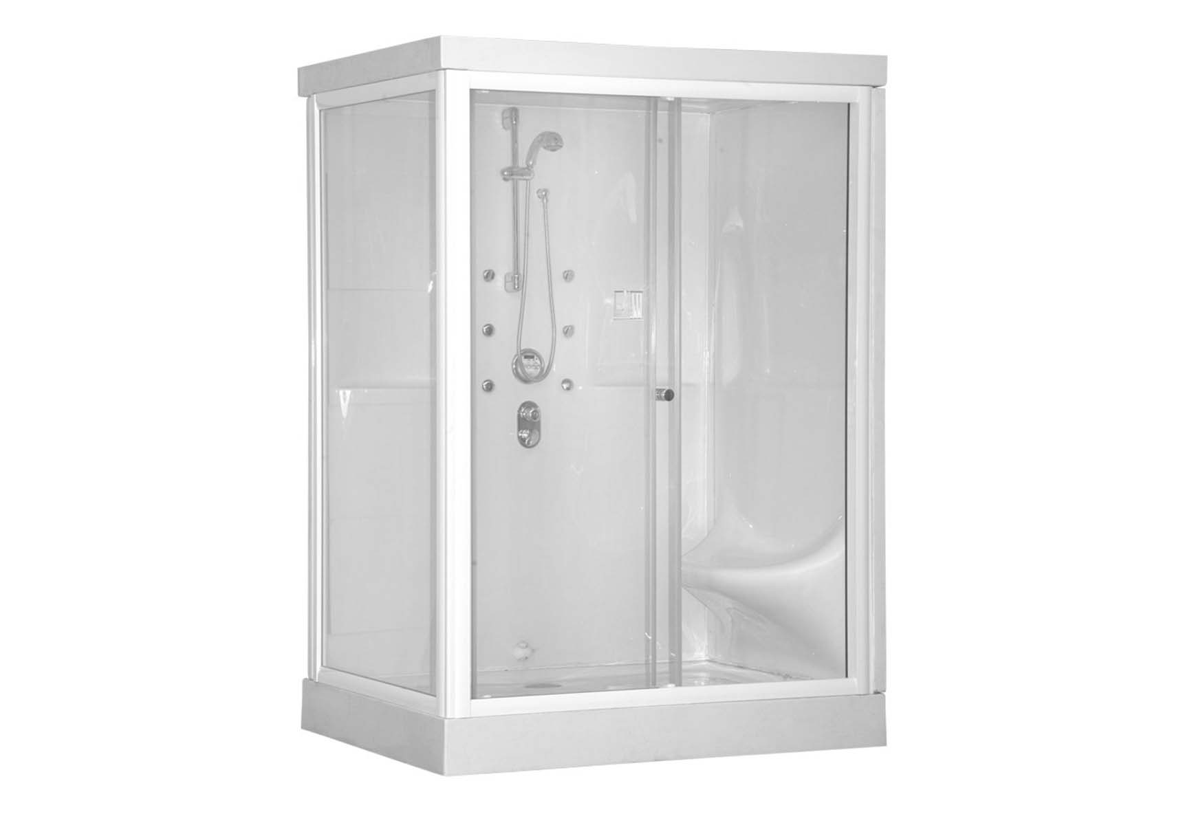 Lara Compact System 120x90 cm, Flat Wall, Sistem 1