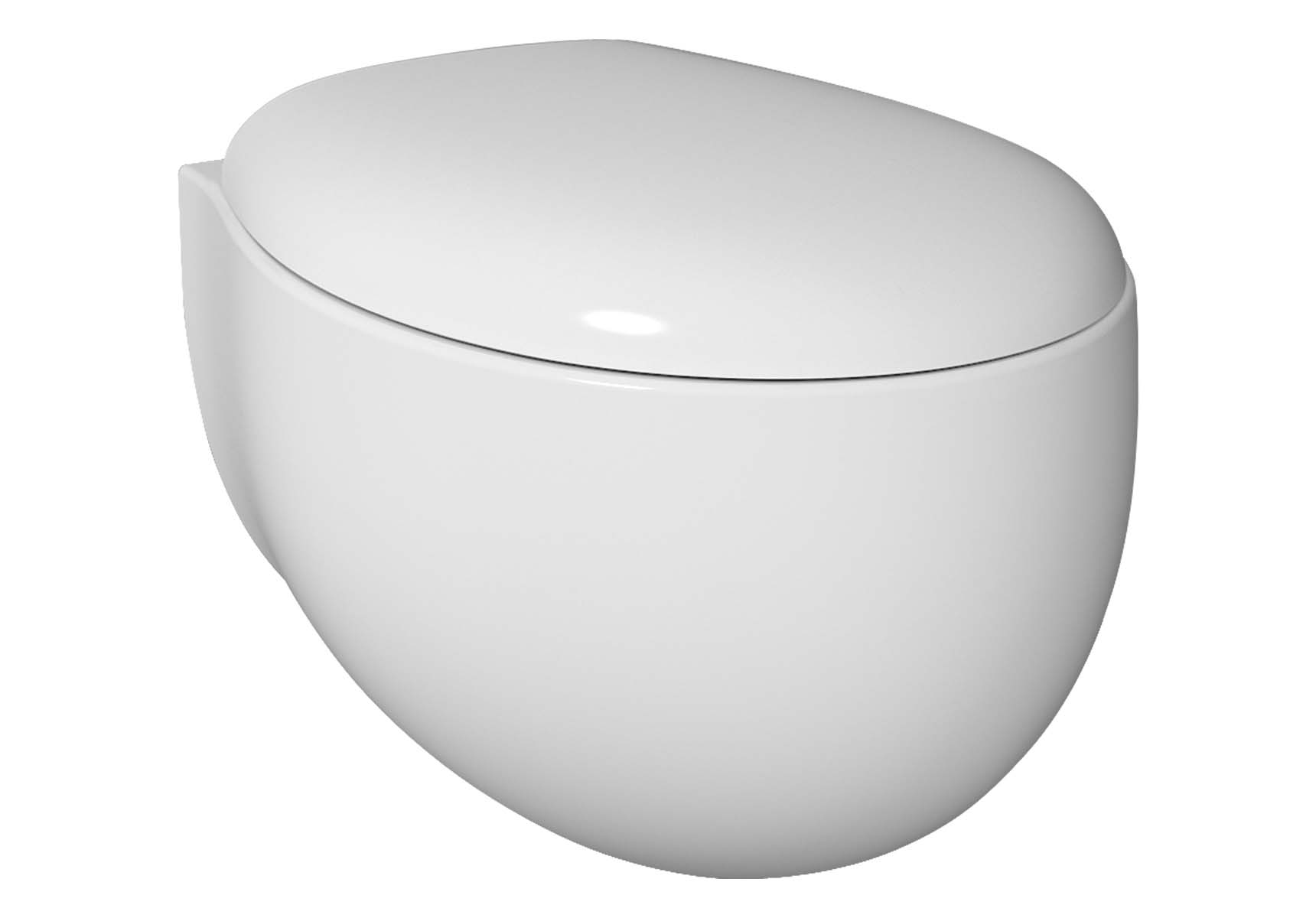 Memoria Wall-Hung WC Pan, Matt White