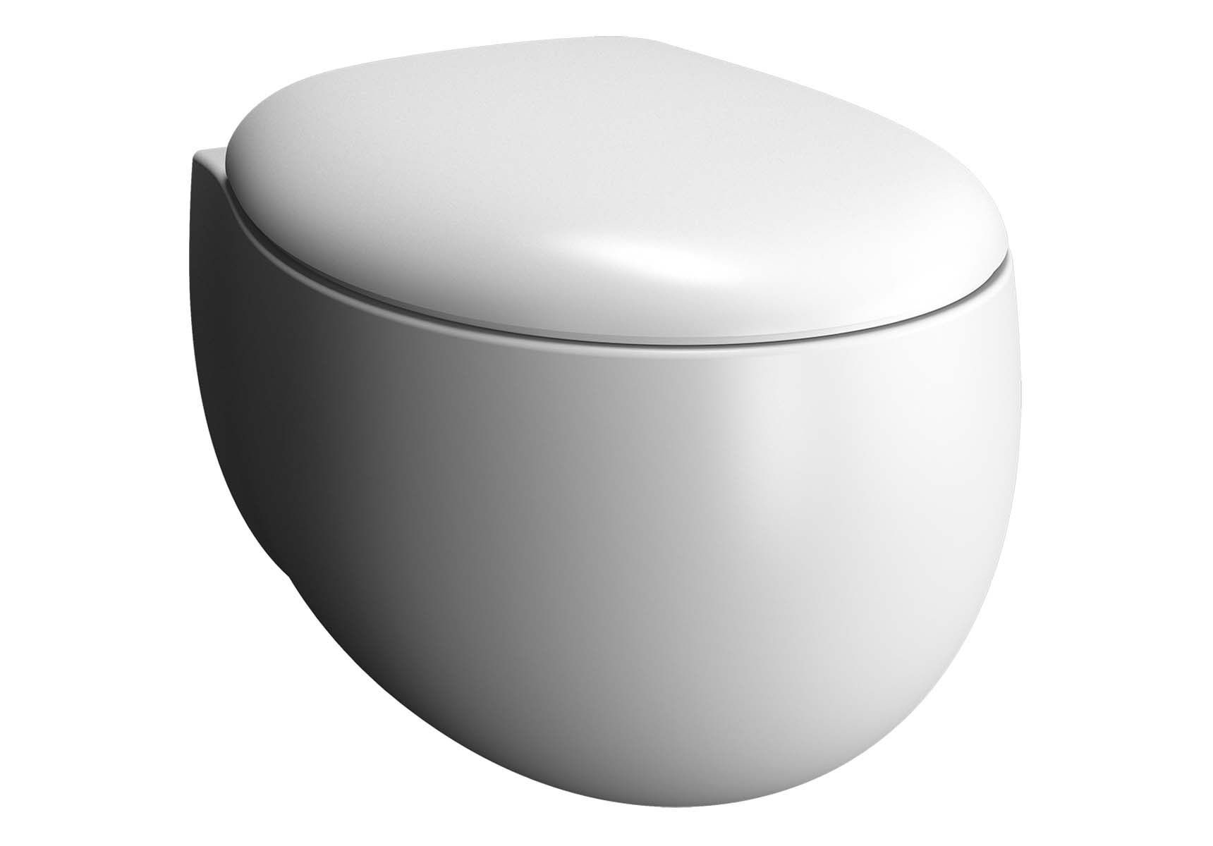 Rim-ex Wall-hung WC pan, matte white