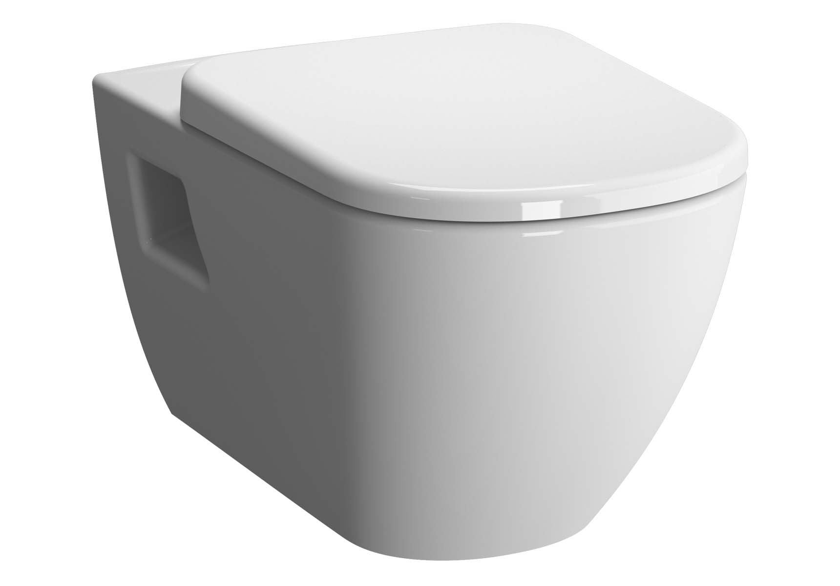 D-Light Rim-Ex Wall-Hung WC Pan Lid (without Bidet Pipe)