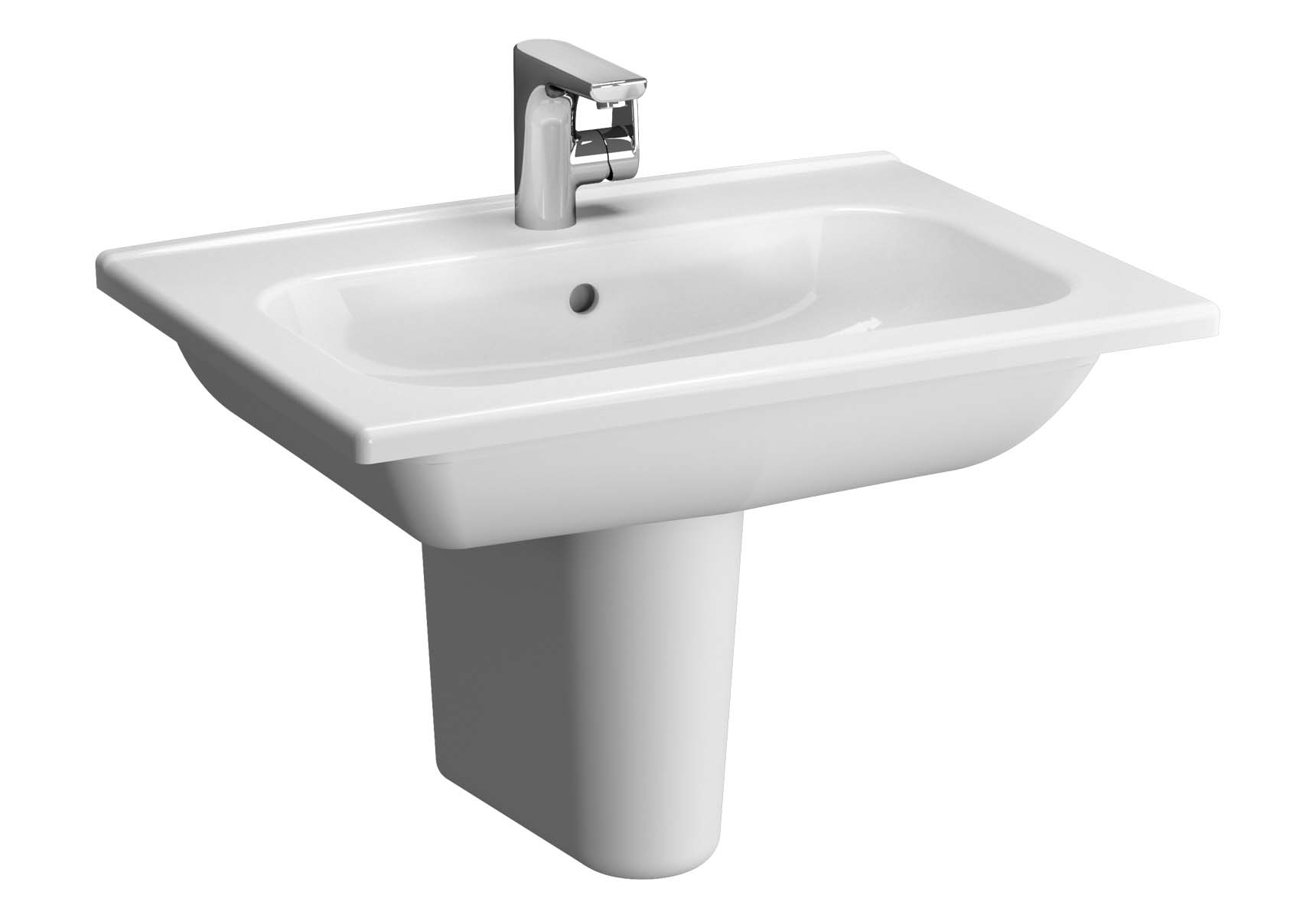 D-Light Vanity Basin, 70cm