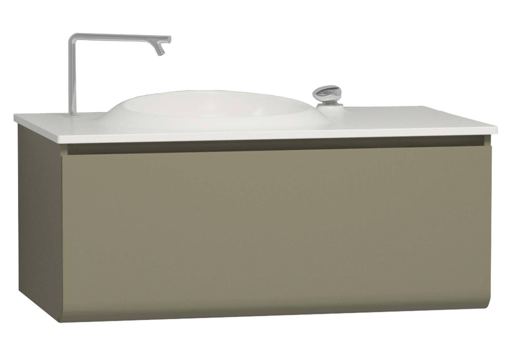 Istanbul Washbasin Unit 100 cm Olive Green