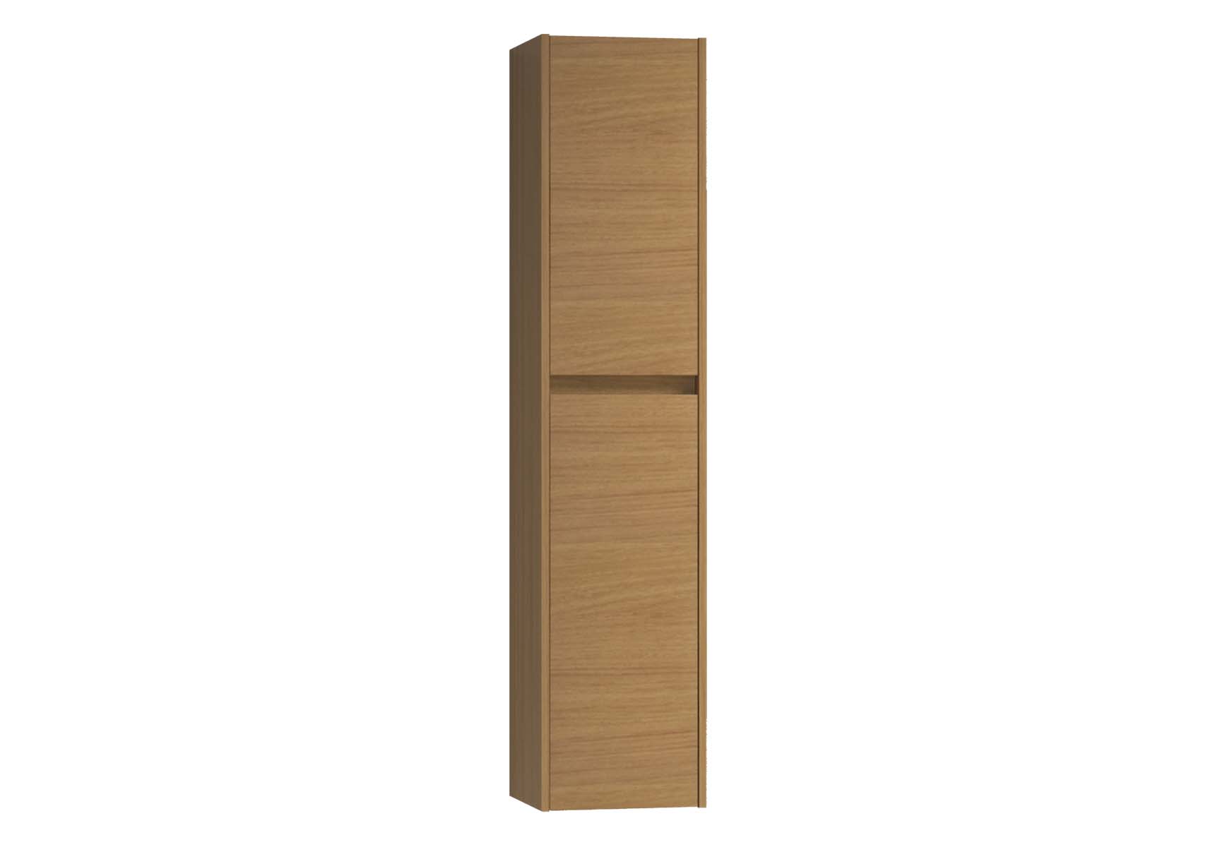 Step Flatpack Tall Unit, 35 cm, White High Gloss, right