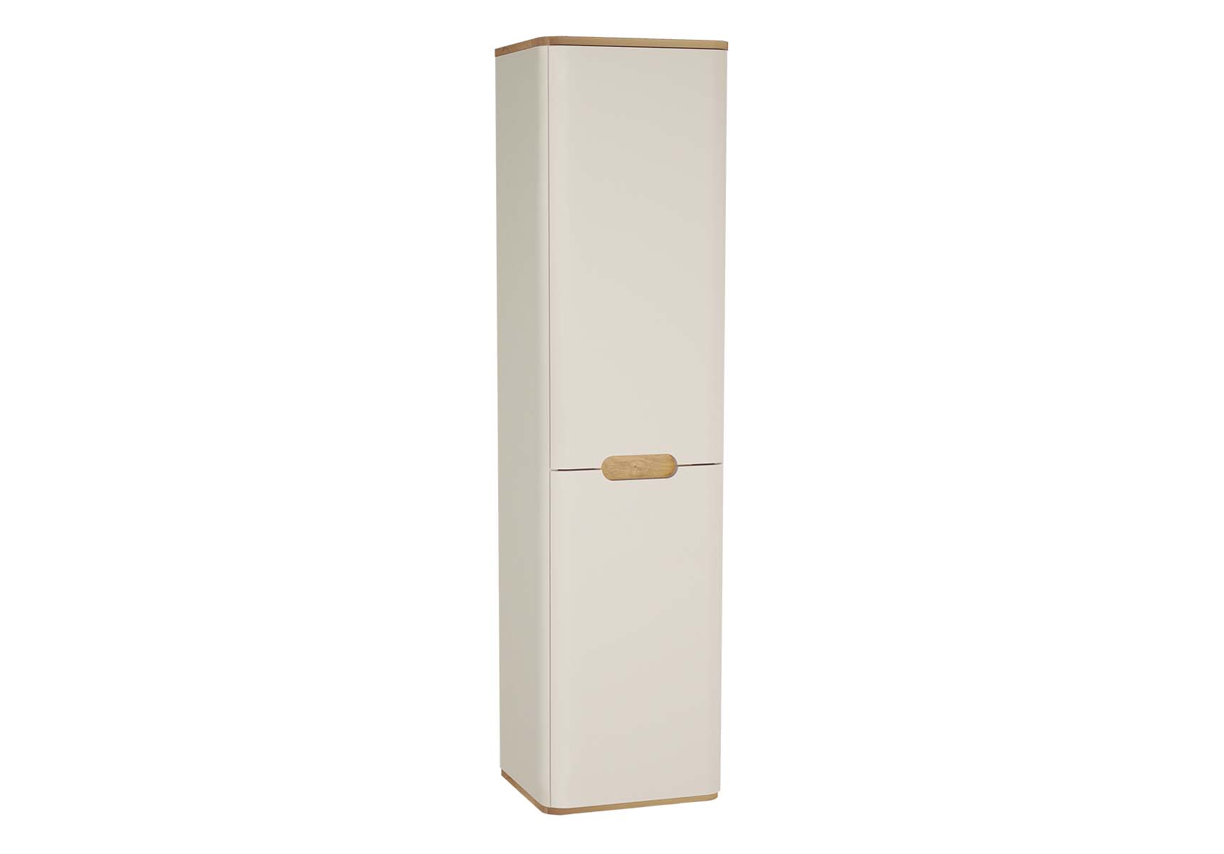 Sento Tall Unit, 40 cm, without legs, Matte Cream, right
