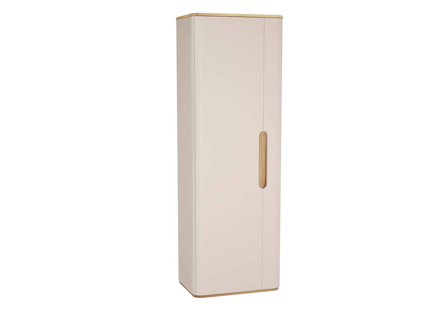 Sento Cleaning Equipments Tall Unit, 55 cm, Matte Cream, left