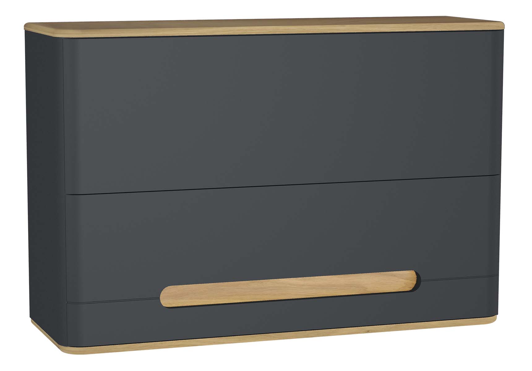 Sento Upper Cabinet, 105 cm, Matte Anthracite