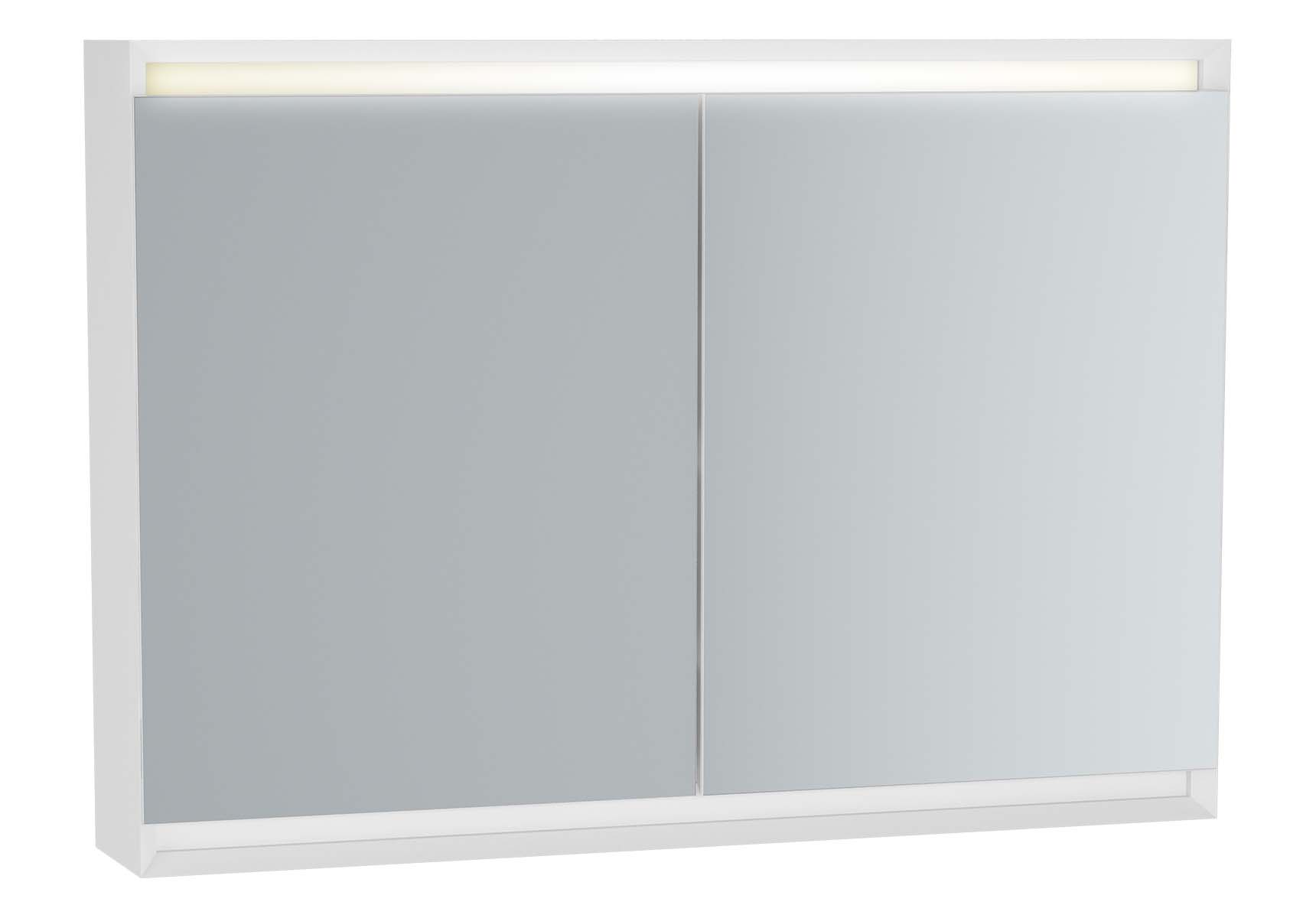 Frame Mirror Cabinet, 100 cm, Matte White