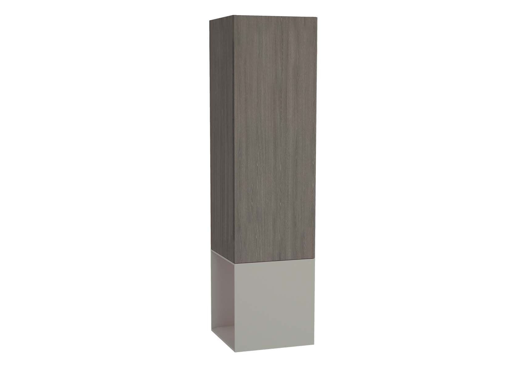 Frame Tall Unit, 40 cm, with open box, Matte Taupe, right