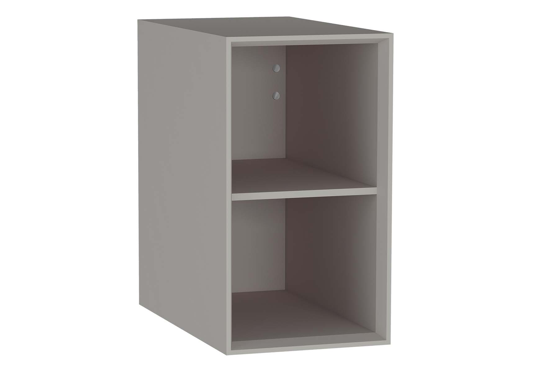 Frame Open Unit, 30 cm, with shelf, Matte Taupe