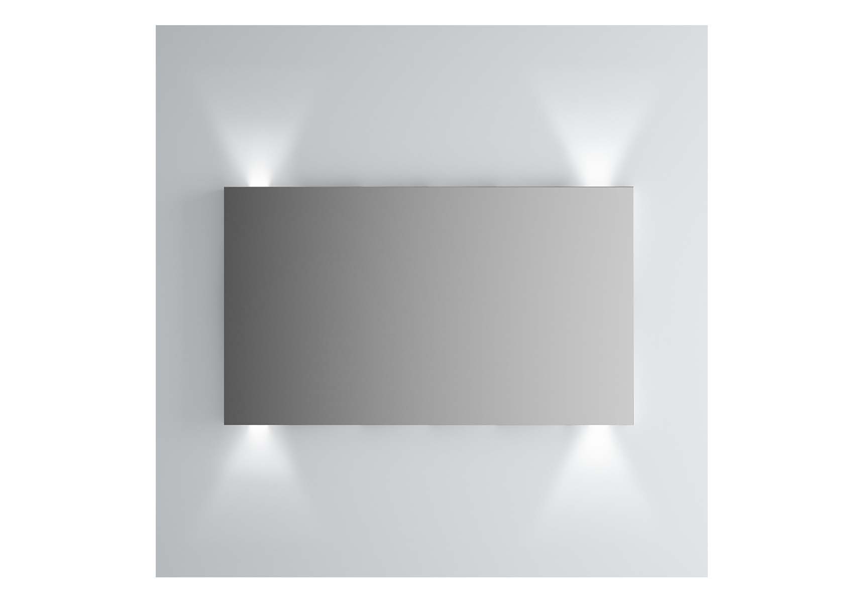 Brite Mirror, 120 cm, illuminated from top and bottom