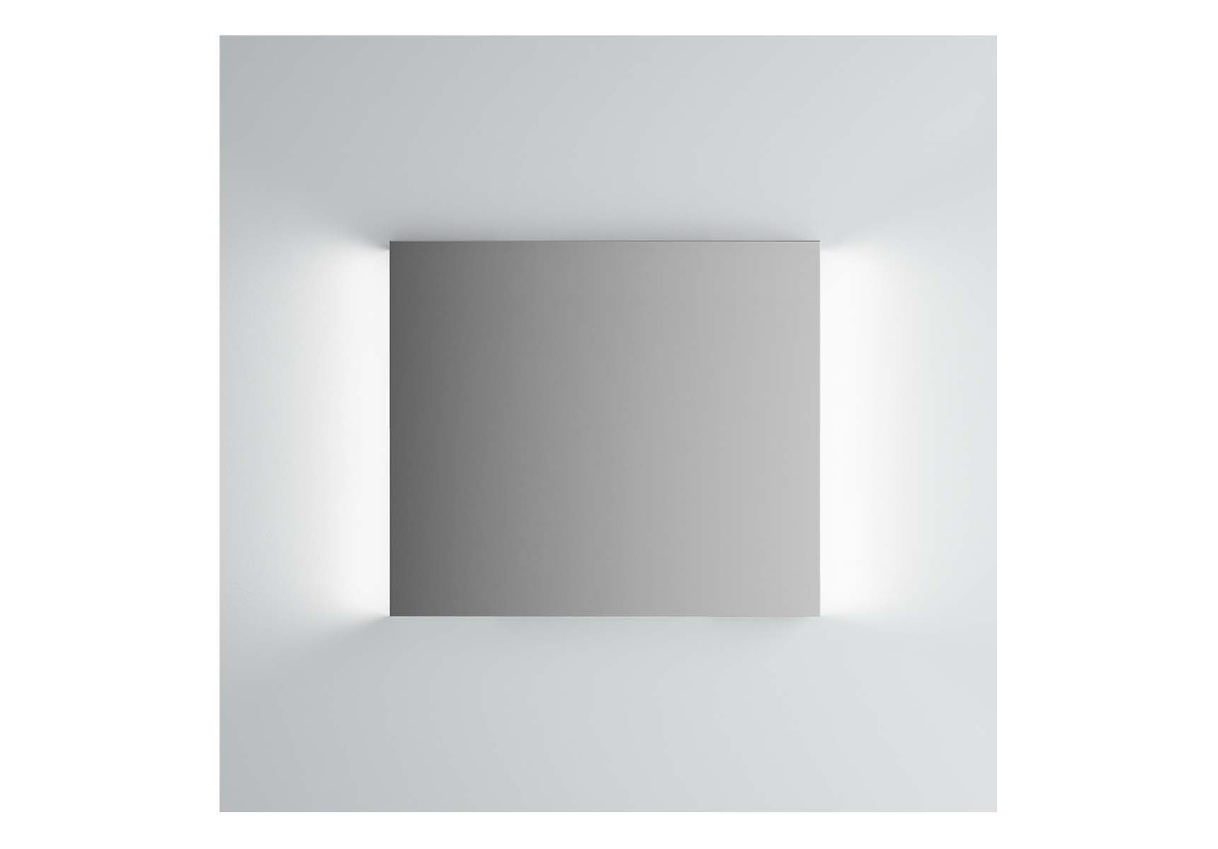 Brite Mirror, 80 cm, illuminated from sides