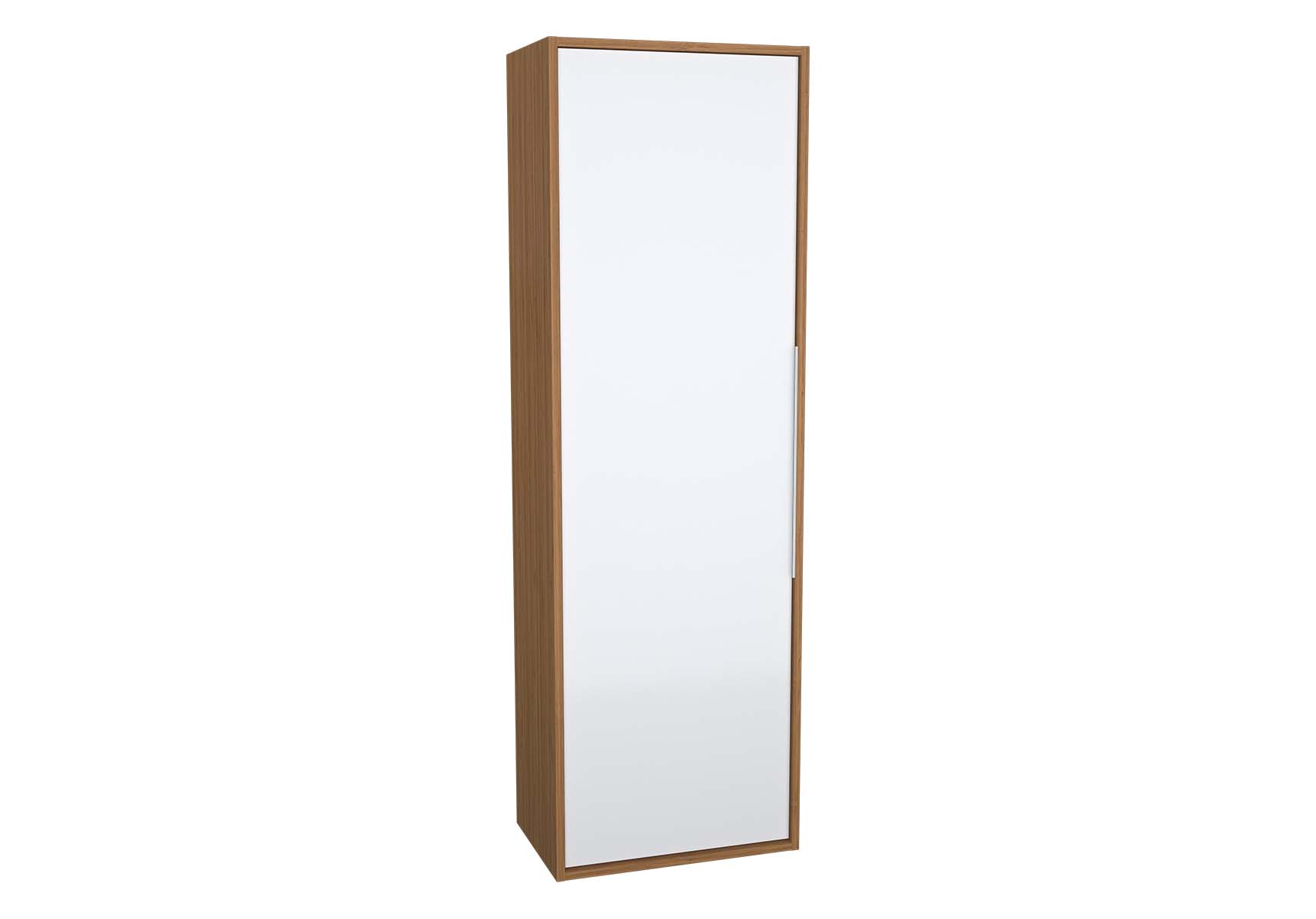 Integra Cleaning Unit, 50 cm, White High Gloss & Bamboo, right