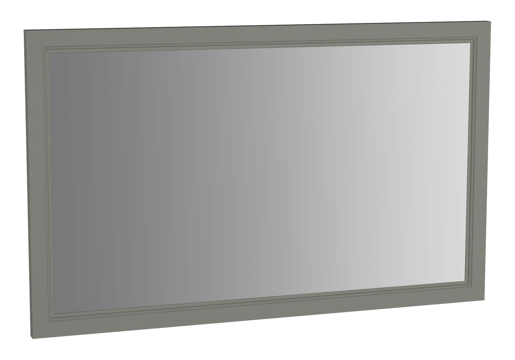 Valarte Flat Mirror, 120 cm, Matte Grey