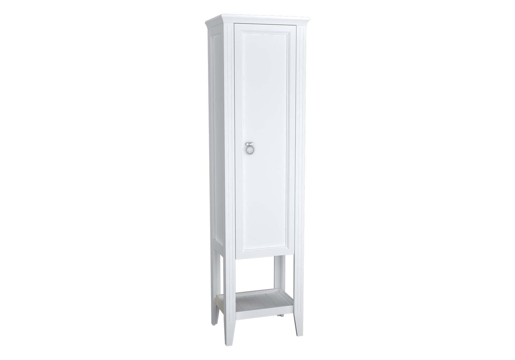 Valarte Tall Unit, 55 cm, Matte White, right