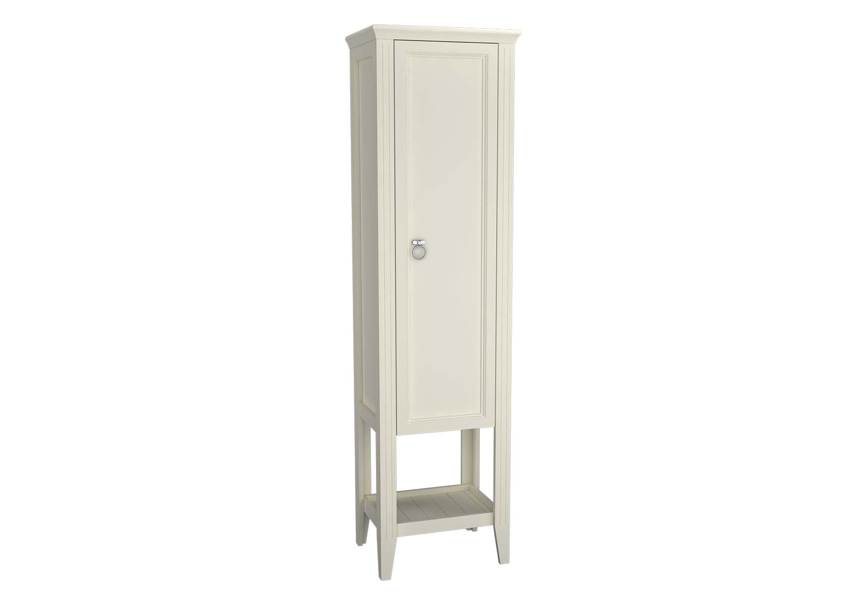 Valarte Tall Unit, 55 cm, Matte Ivory, right