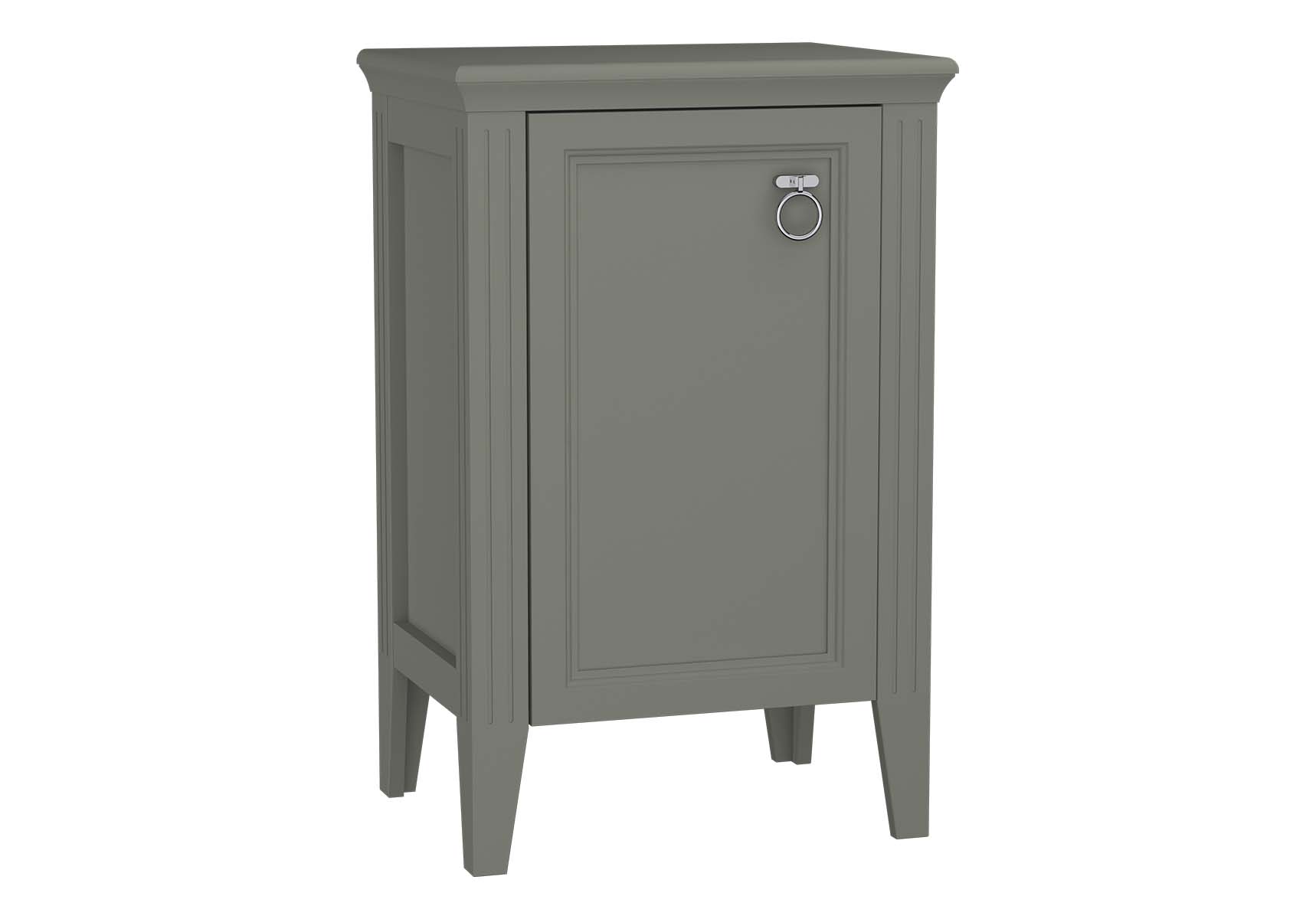 Valarte Mid Unit, 55 cm, Matte Grey, left