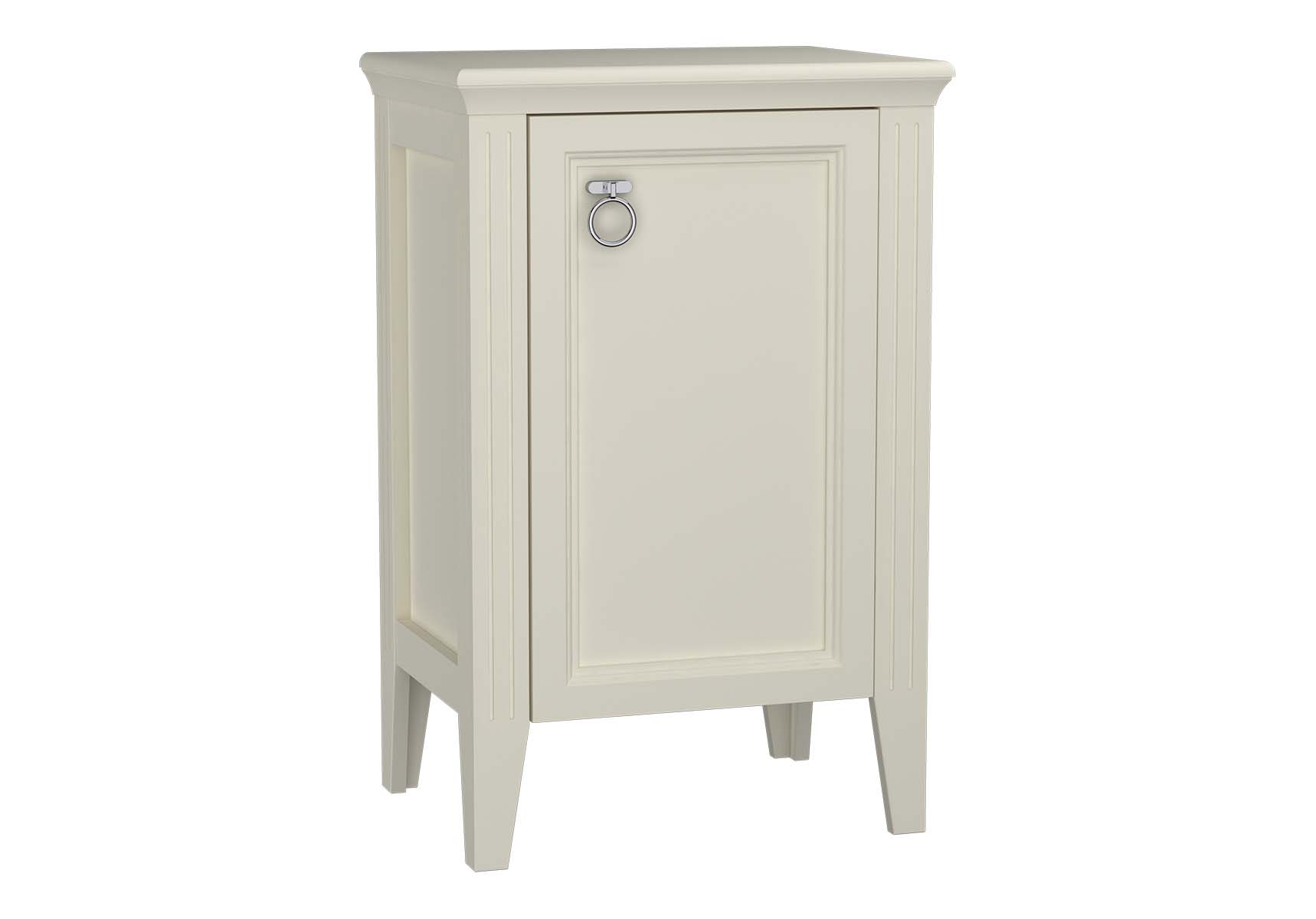 Valarte Mid Unit, 55 cm, Matte Ivory, right