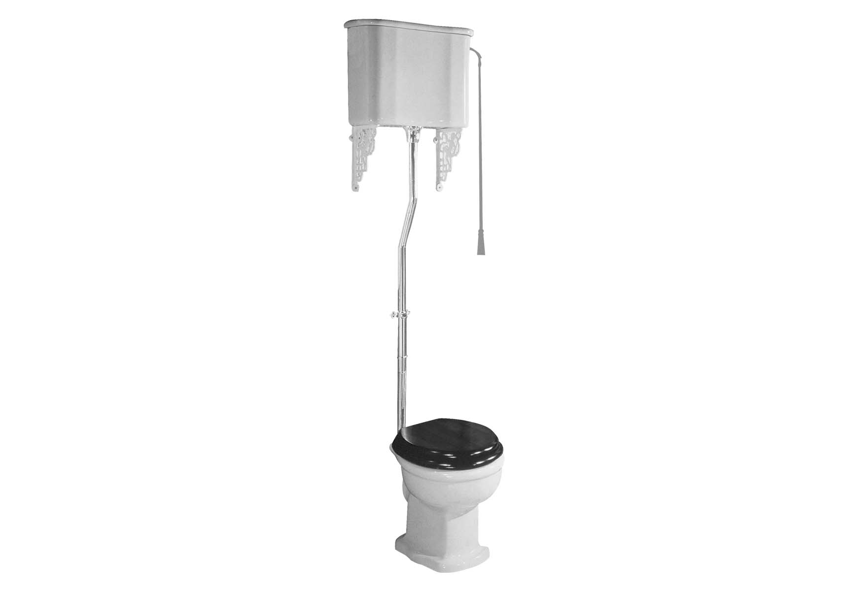 Aria Single WC Pan with Bottom Outlet without Bidet Pipe