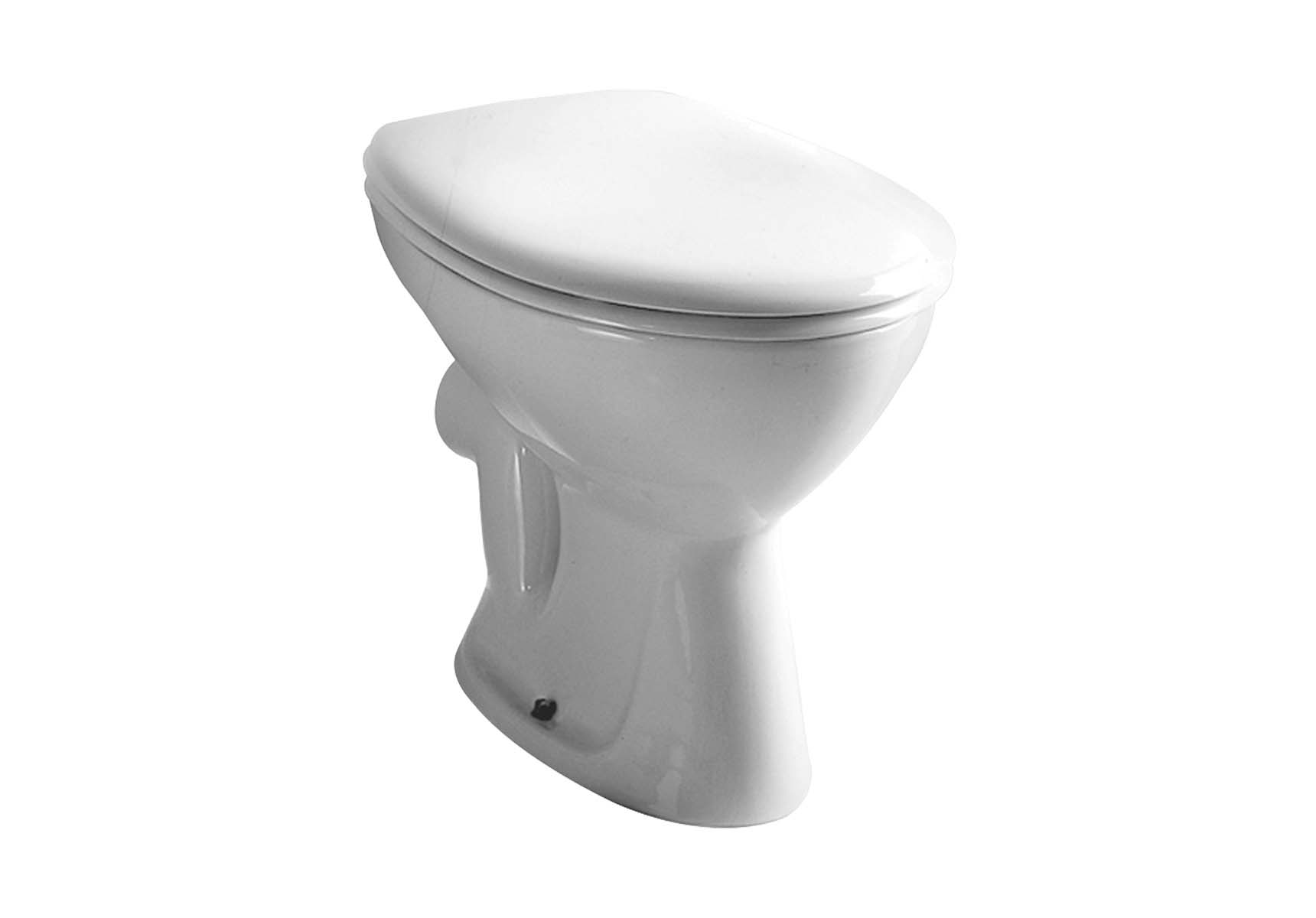 Arkitekt Single WC Pan, Back Outlet