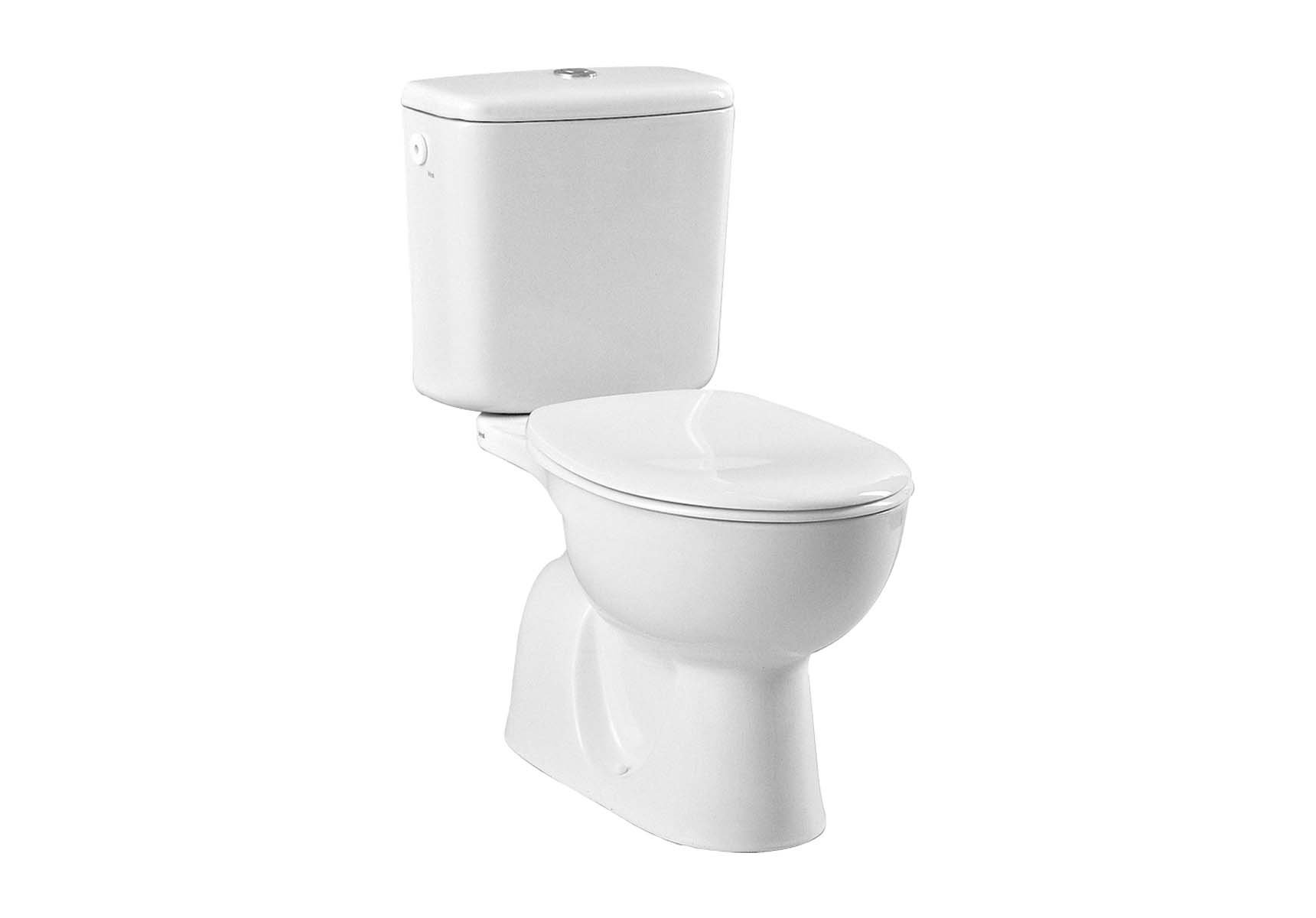 Normus Close-Coupled WC Pan, Bottom Outlet