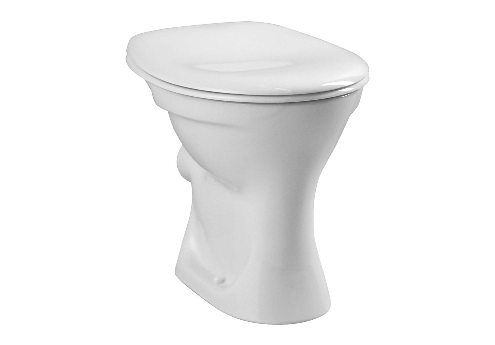 Normus Close-Coupled WC Pan, Back Outlet, Shallow Reservoir